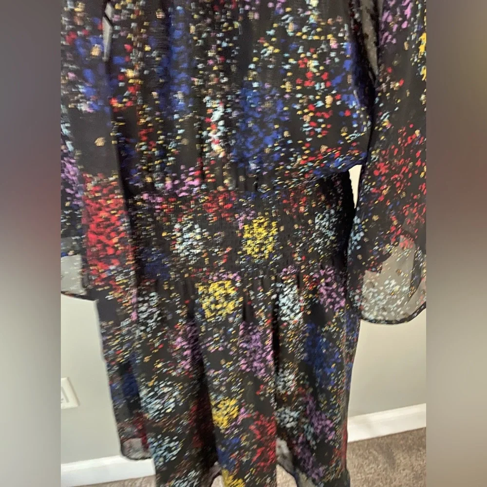 Free People! Anna Mini Chiffon Dress NWT! - Picture 5 of 10